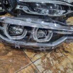 چراغ جلو راست ب ام و اتاق ۳